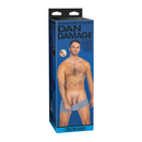 Dan Damage - Dildo ULTRASKYN réaliste - 10 / 25 cm - Vanille