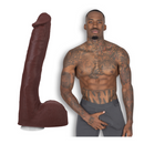 Pression - Dildo réaliste ULTRASKYN - 10 / 25 cm - Chocolat