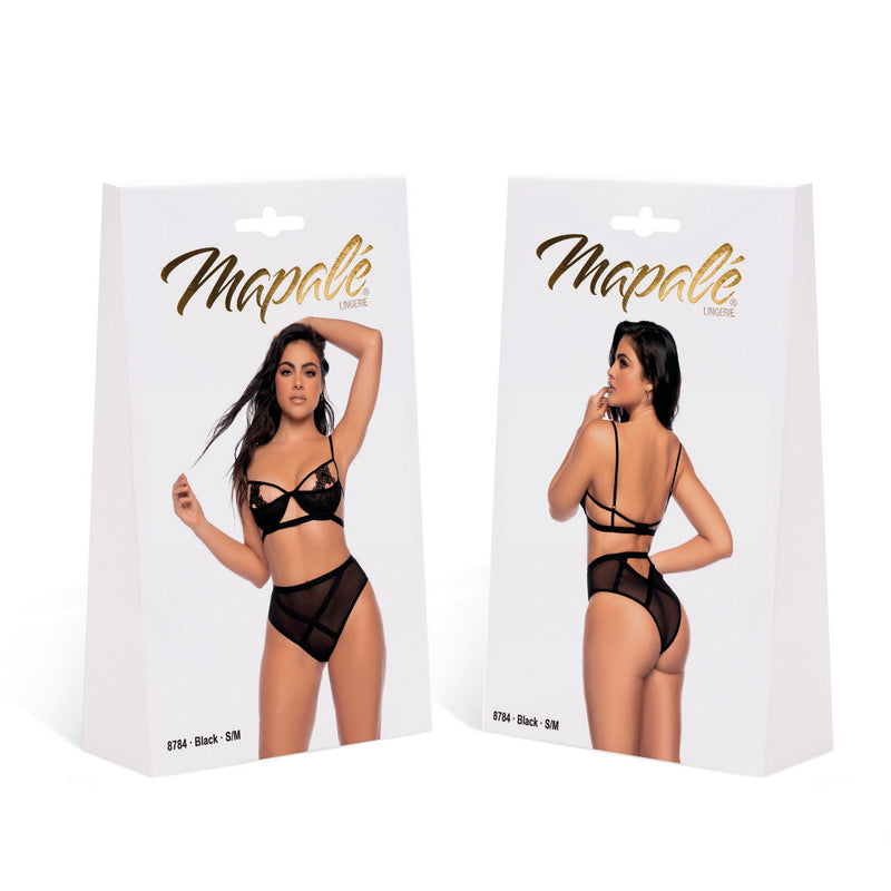 Ensemble de deux pièces - S/M - Noir
