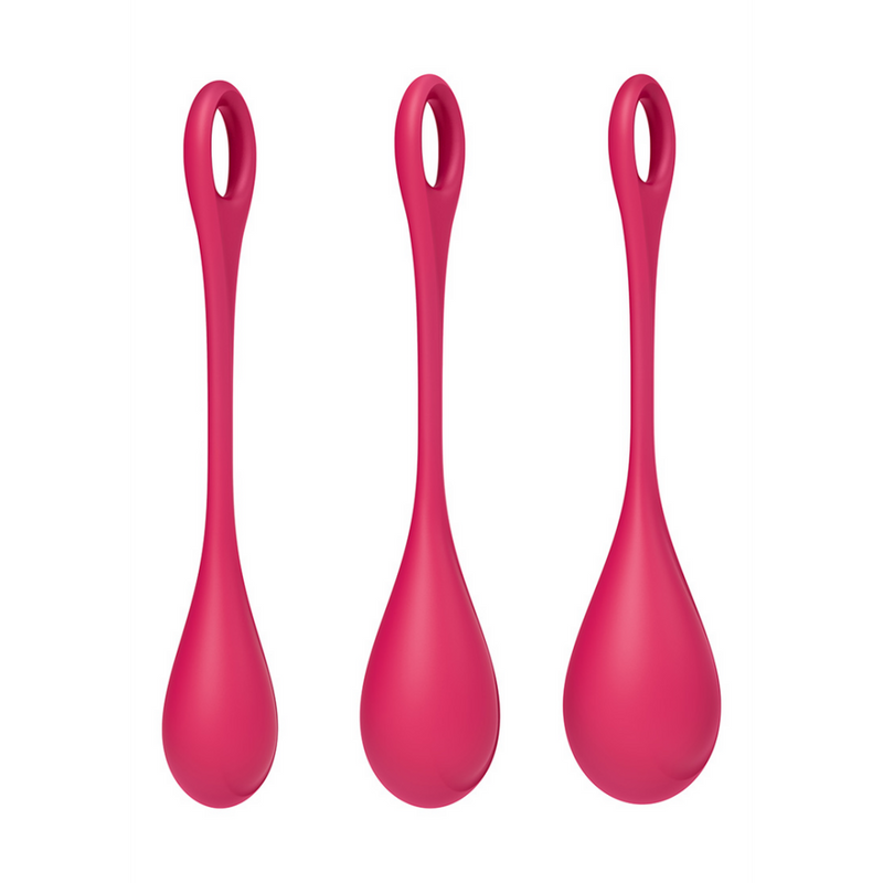 Yoni Power 1 - Kegel Ball Set - Red