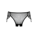 Lavish - Culotte en dentelle ouverte à l'entrejambe - Taille unique