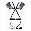 St. Tropez Babe - Porte-jarretelles - OS - Noir