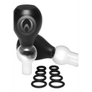 Pince à tétons en forme de pyramide avec O-Ring