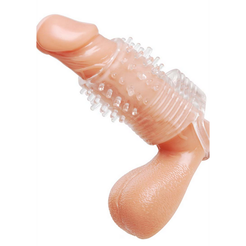 Vibrating Textured Erection Sleeve