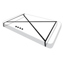 Interlace - Ensemble de Liens de Lit Haut et Bas