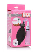 Size Matters - Système de pompe clitoridienne avec cylindre acrylique détachable