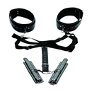 Harnais de cuisse à accès facile avec manchons pour poignets