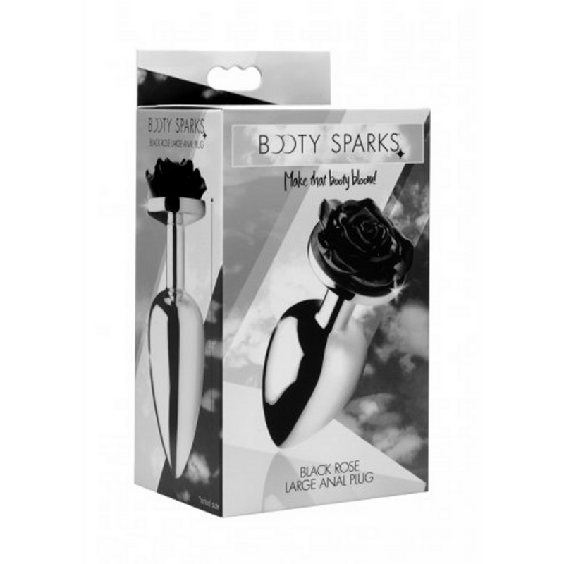 Black Rose - Butt Plug - Large