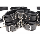 Kit de retenue en cuir pour lit