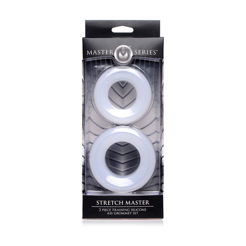 Stretch Master - 2-Piece Silicone Anal Ring Set