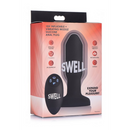 Plug anal en silicone vibrant et gonflable