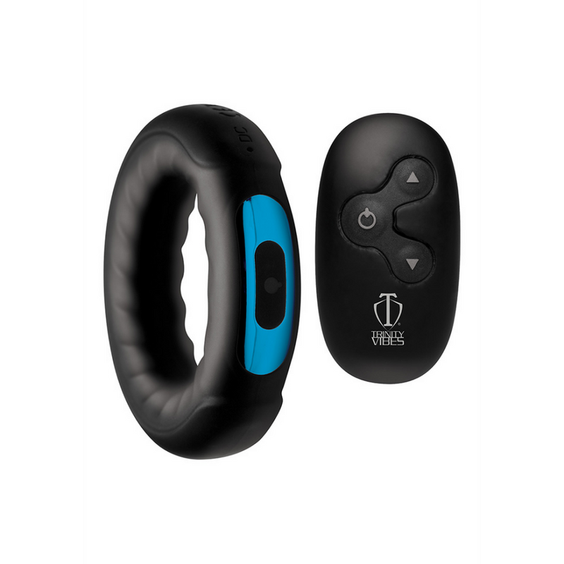 Cockring en silicone avec télécommande