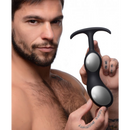 Plug prostatique pondéré en silicone premium - Très grand