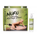 Nuru - Tapis de Massage Gonflable et Kit de Gel