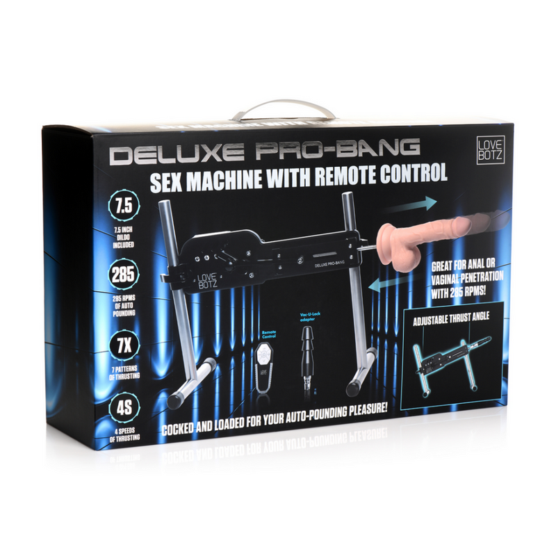 Deluxe Pro-Bang - Machine à sexe télécommandée