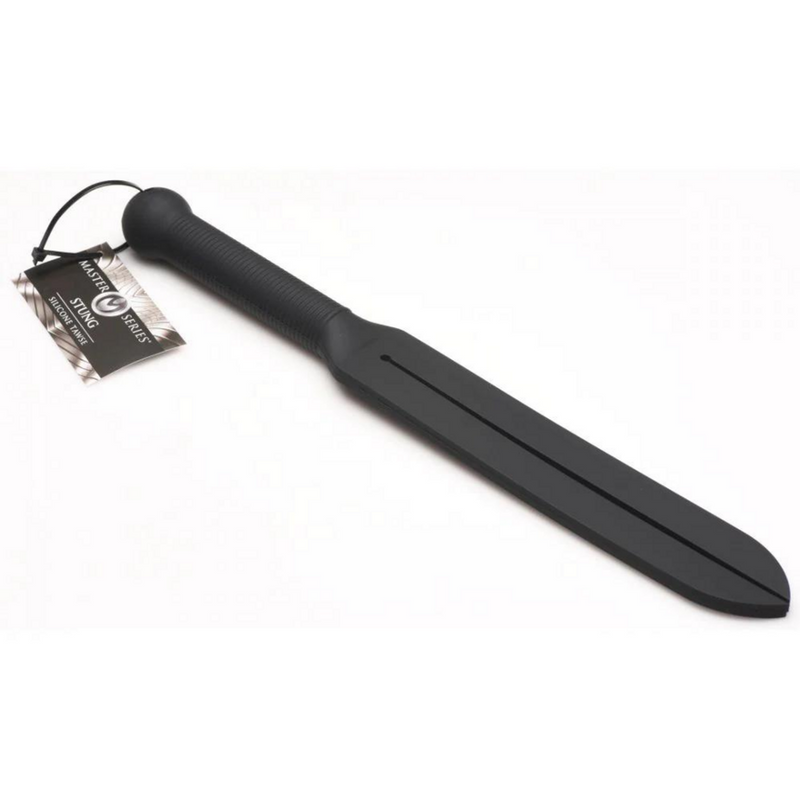 Stung Silicone Tawse - Black