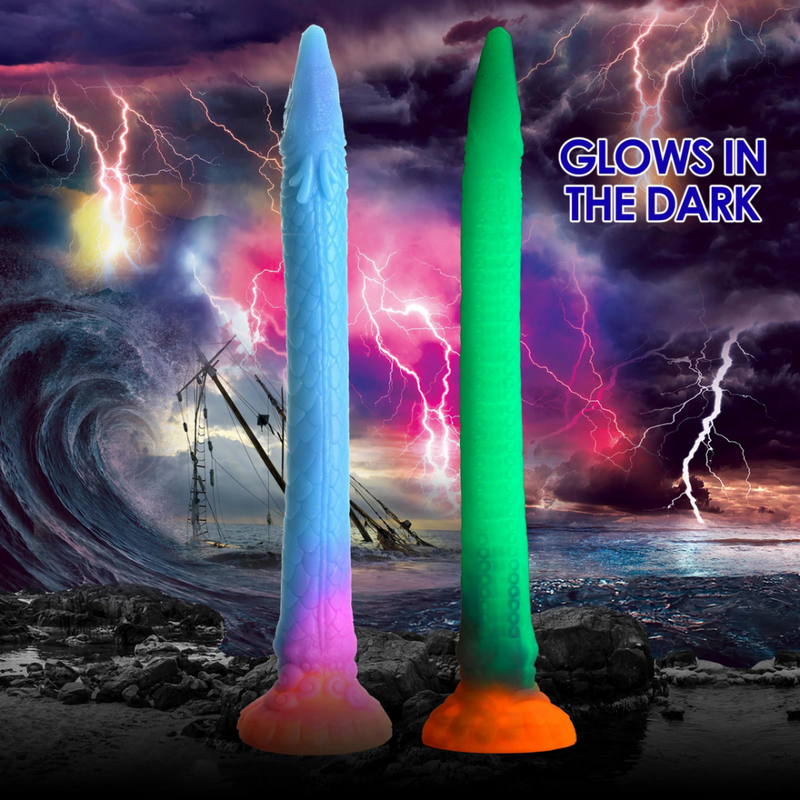 Makara - Glow in the Dark - Silicone Snake Dildo