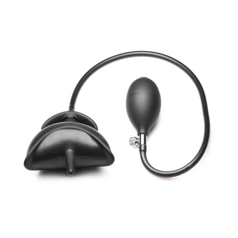 Bad Buoy Anchor - Inflatable Silicone Anal Plug - Black