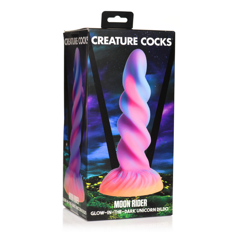 Moon Rider - Glow-in-the-Dark Unicorn Dildo