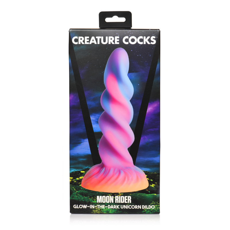 Moon Rider - Glow-in-the-Dark Unicorn Dildo