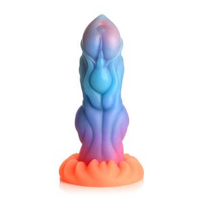 Envahisseur extraterrestre - Dildo en silicone phosphorescent extraterrestre