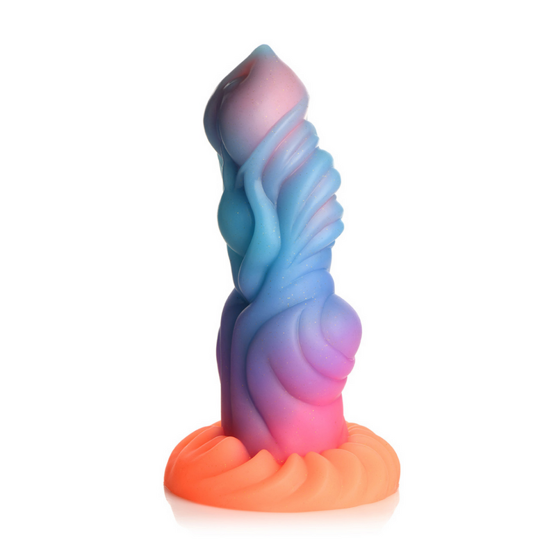 Envahisseur extraterrestre - Dildo en silicone phosphorescent extraterrestre