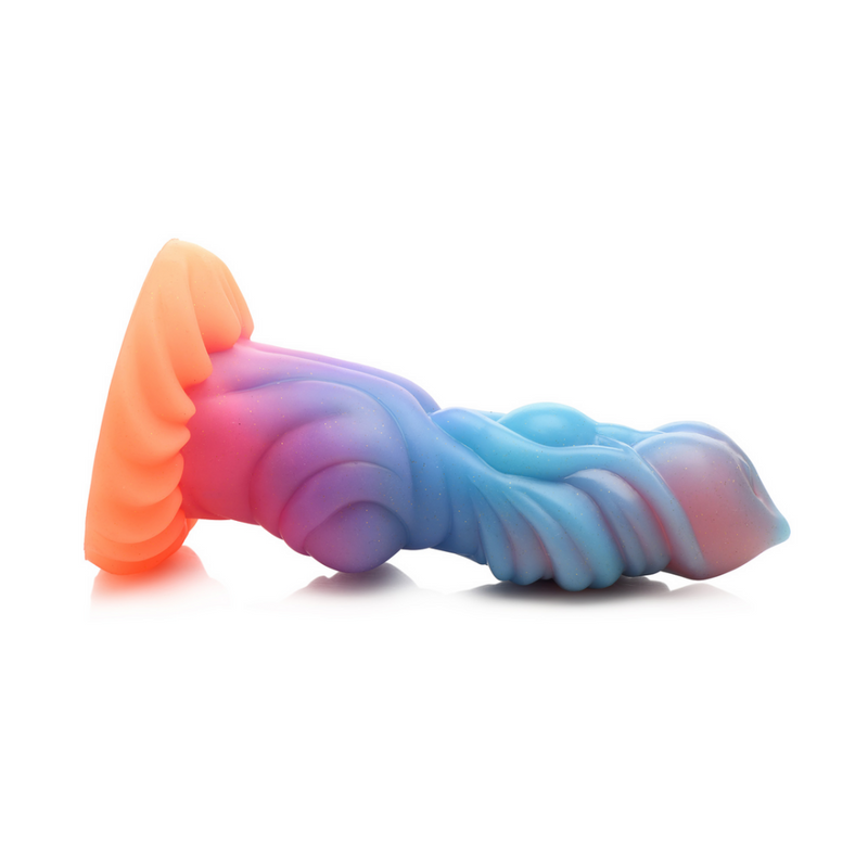 Envahisseur extraterrestre - Dildo en silicone phosphorescent extraterrestre