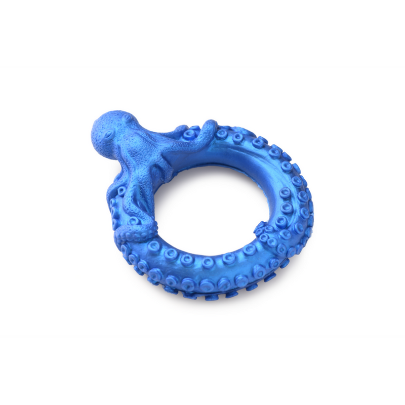 Poseidon's Octo-Ring - Silicone Cock Ring - Blue