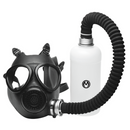 Inhalateur - Masque à gaz avec bouteille - Noir