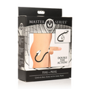 Tug and Plug - Anneau pénien et scrotal avec plug anal