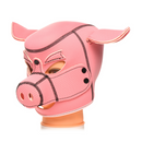 Cagoule en néoprène pour cochon - Rose