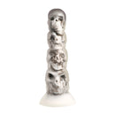 Tour de la Mort - Dildo en Silicone - Gris