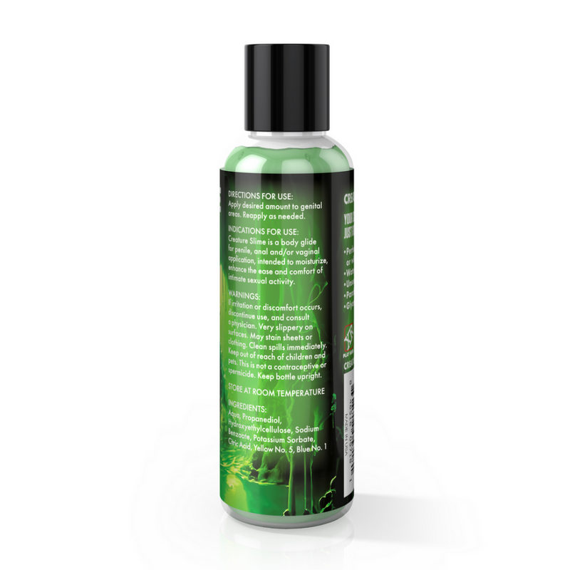 Creature Slime - Slime Vert - Lubrifiant à base d'eau - 4 fl oz / 118 ml