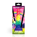 Magic Rider - Dildo en silicone licorne - Arc-en-ciel