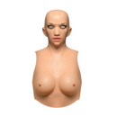 Costume de Peau Sexy - Tête en Silicone et Poitrine en C