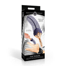 The Tickler - Fouet en silicone vibrant - Violet/Doré