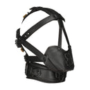 Harnais de tête verrouillable avec muselière - Noir
