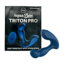 EXS AquaPulse - Triton Pro - Stimulateur de Prostate avec Télécommande - Bleu