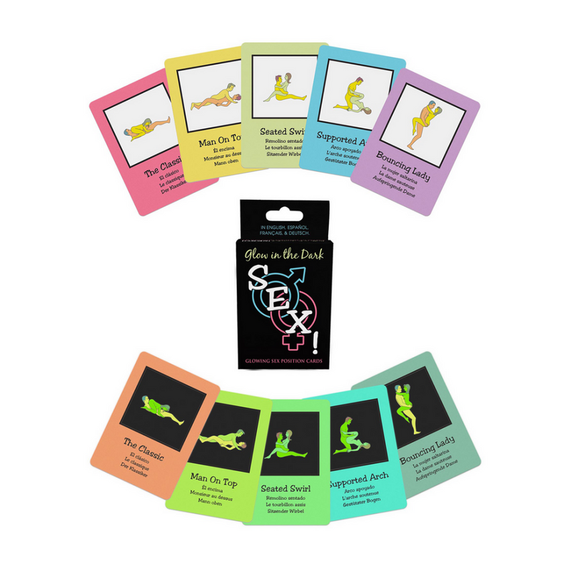 Cartes Sex Glow-in-the-Dark !