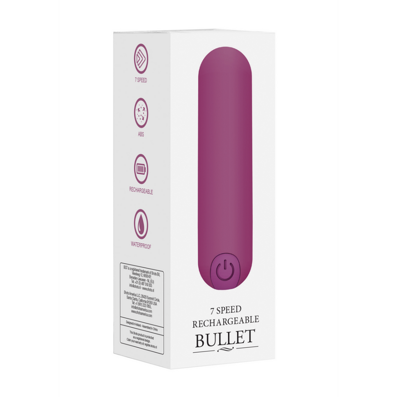 10 Vitesses Rechargeable Bullet - Violet