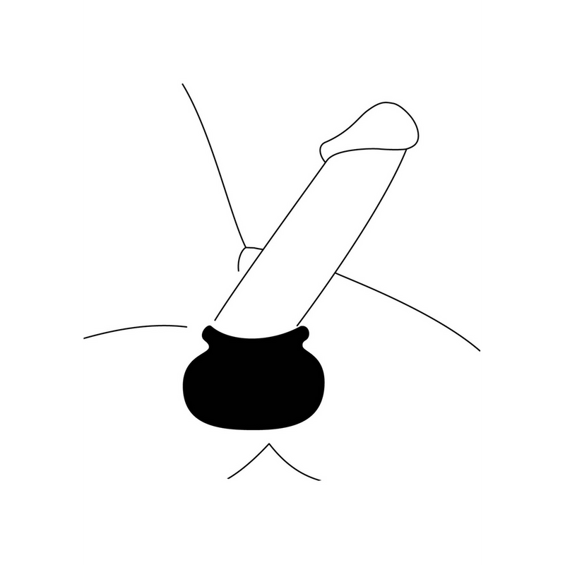 Bull Bag - Écarteur de testicules avec poids