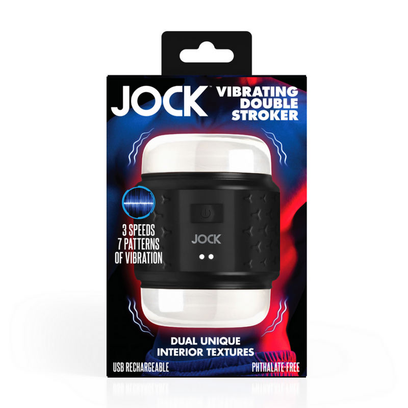 Stroker Double Vibrant - Noir