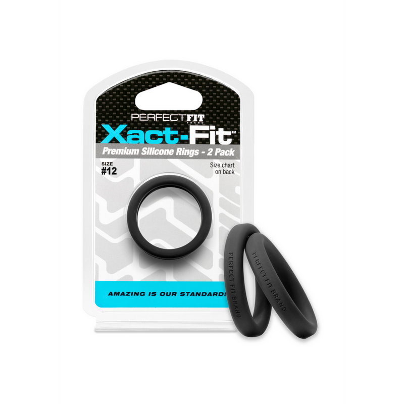 #12 Xact-Fit - Paquet de 2 cockrings