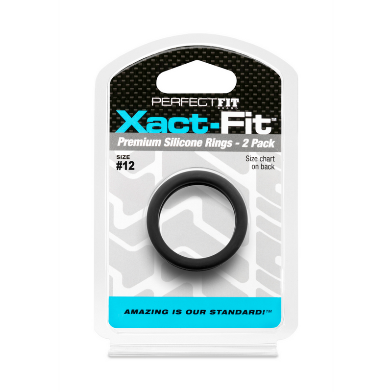 #12 Xact-Fit - Paquet de 2 cockrings