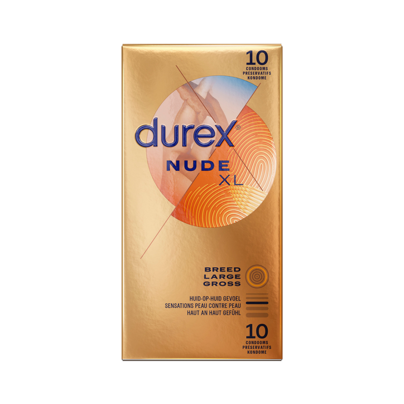 Nude XL - Condoms - 10 Pieces