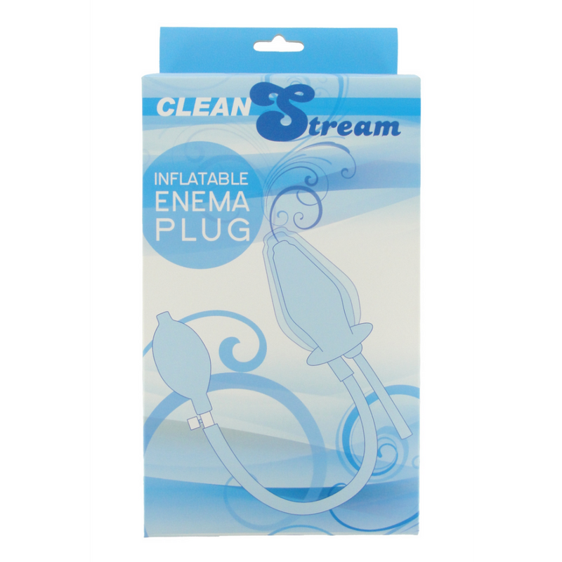 Bouchon enema en silicone gonflable