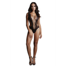 Teddy en filet contrastant - Taille unique