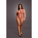 Body en V avec Panneaux Opaques - Taille Reine