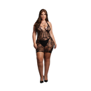 Robe avec Halterneck - OSX - Noir