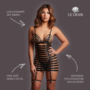 Lola - Strappy Set Dress - One Size - Black